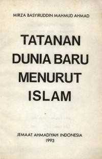 Tatanan Dunia Baru Menurut Islam